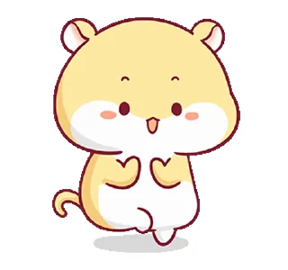 Sticker from Hamster PangPang @Stickersnew
