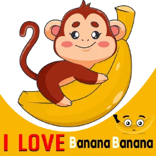 Sticker from Banana Banana
