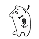 🎤 emoji @bahsetsene @AsenaUserBot Paketi 1 animasyonlu Telegram sticker 8 of 37