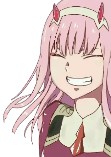 😆 emoji Darling in the franXX ~ @HouseOfAnime Telegram sticker 16 of 109