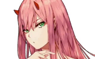 😐 emoji Darling in the franXX ~ @HouseOfAnime Telegram sticker 8 of 109