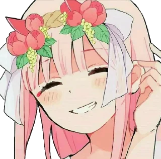 😊 emoji Darling in the franXX ~ @HouseOfAnime Telegram sticker 11 of 109