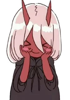 😆 emoji Darling in the franXX ~ @HouseOfAnime Telegram sticker 6 of 109
