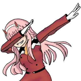 😎 emoji Darling in the franXX ~ @HouseOfAnime Telegram sticker 22 of 109