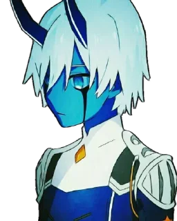 😐 emoji Darling in the franXX ~ @HouseOfAnime Telegram sticker 14 of 109