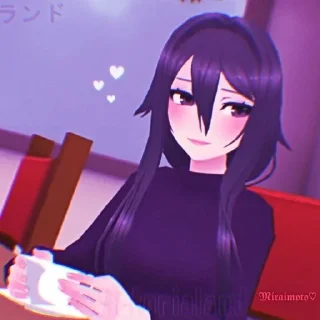 🍵 emoji Rioba Aishi Telegram sticker 24 of 61