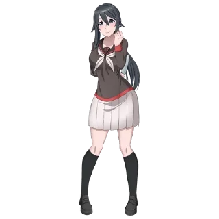 🙂 emoji Rioba Aishi Telegram sticker 3 of 61