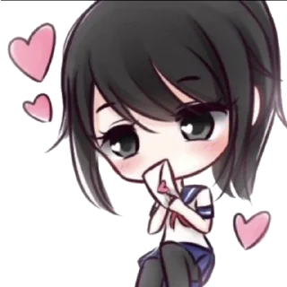 Sticker from 「Ayano Aishi」🖤