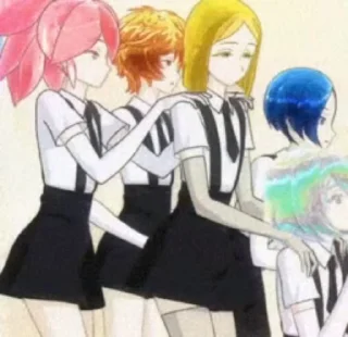 Sticker from {Houseki no kuni GIF}