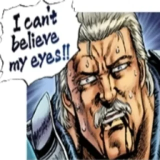 🤭 emoji Hokuto no Ken Legends Revive Telegram sticker 24 of 35