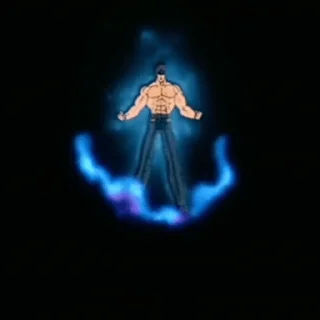 Sticker from Hokuto No Ken (Don't Copy plz)@Wesam_1th