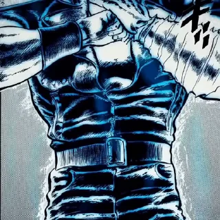 💀 emoji Hokuto No Ken (Don't Copy plz)@Wesam_1th Telegram sticker 7 of 94