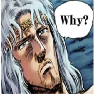 🥺 emoji Hokuto no Ken Legends Revive Telegram sticker 23 of 35