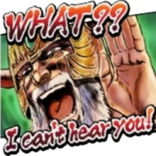 🤪 emoji Hokuto no Ken Legends Revive Telegram sticker 14 of 35