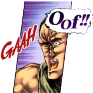 😱 emoji Hokuto no Ken Legends Revive Telegram sticker 5 of 35