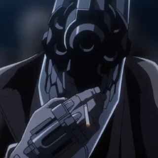 Sticker from No Guns Life [@TodorokiShouto]