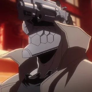 Sticker from No Guns Life [@TodorokiShouto]