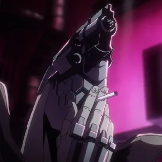 Sticker from No Guns Life [@TodorokiShouto]