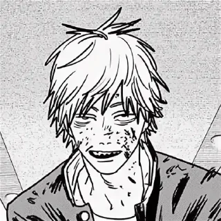 🌟 emoji ChainSaw Man ⛓️ Telegram sticker 20 of 42