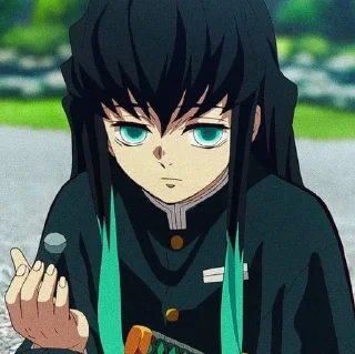 🌿 emoji Muichiro Tokito by @Miyukotto Telegram sticker 9 of 38