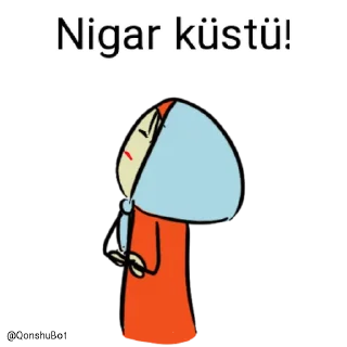 😒 emoji Nigar @Qonshubot Telegram sticker 13 of 32