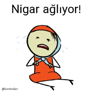 😭 emoji Nigar @Qonshubot Telegram sticker 14 of 32