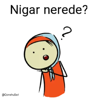 🤔 emoji Nigar @Qonshubot Telegram sticker 5 of 32