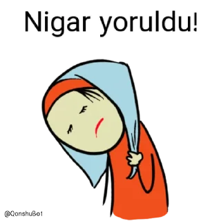 😣 emoji Nigar @Qonshubot Telegram sticker 9 of 32