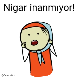 😱 emoji Nigar @Qonshubot Telegram sticker 3 of 32