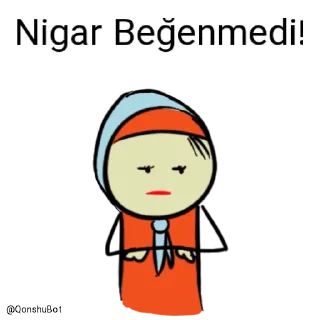 👎 emoji Nigar @Qonshubot Telegram sticker 21 of 32