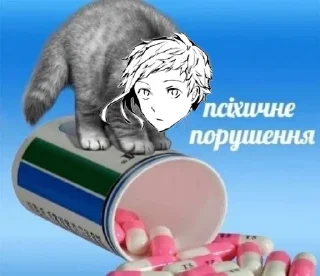 У МЕНЕ НЕМАЄ МОЗКУ (@IDKBMD) sticker 4
