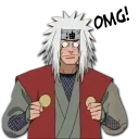 😳 emoji Jiraiya by NEZUMI Telegram sticker 3 of 45