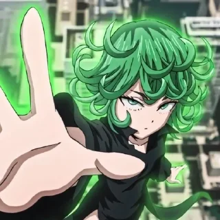 🌟 emoji ≪  Tatsumaki  ≫ | @KesitoMania Telegram sticker 8 of 120