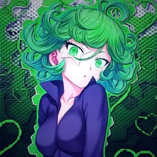 🌟 emoji ≪  Tatsumaki  ≫ | @KesitoMania Telegram sticker 1 of 120