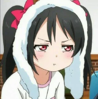 Sticker from Anime girl