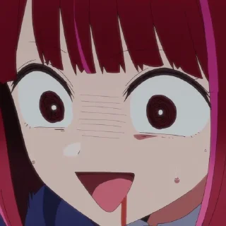 Sticker from ☆ Kana Arima (@Miyukotto)