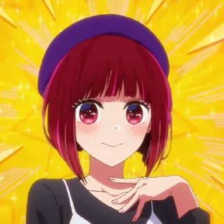 Sticker from ☆ Kana Arima (@Miyukotto)