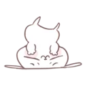 😕 emoji MarshMallow Puppies Telegram sticker 18 of 40