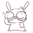 👀 emoji MarshMallow Puppies Telegram sticker 24 of 40
