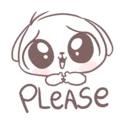 😥 emoji MarshMallow Puppies Telegram sticker 7 of 40