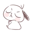 😒 emoji MarshMallow Puppies Telegram sticker 6 of 40