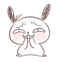 😁 emoji MarshMallow Puppies Telegram sticker 23 of 40