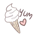 😋 emoji MarshMallow Puppies Telegram sticker 21 of 40