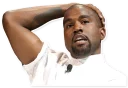 Sticker from Kanye West
