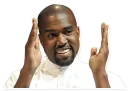 Sticker from Kanye West