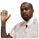 Sticker from Kanye West