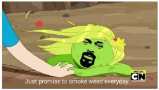 Sticker from Adventure Time