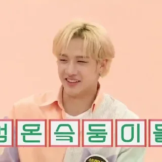 Sticker from ;BangChan @mysaviorbtss