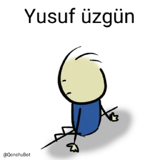😓 emoji Yusuf @Qonshubot Telegram sticker 11 of 31