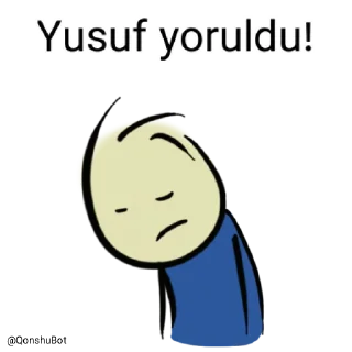 😣 emoji Yusuf @Qonshubot Telegram sticker 9 of 31